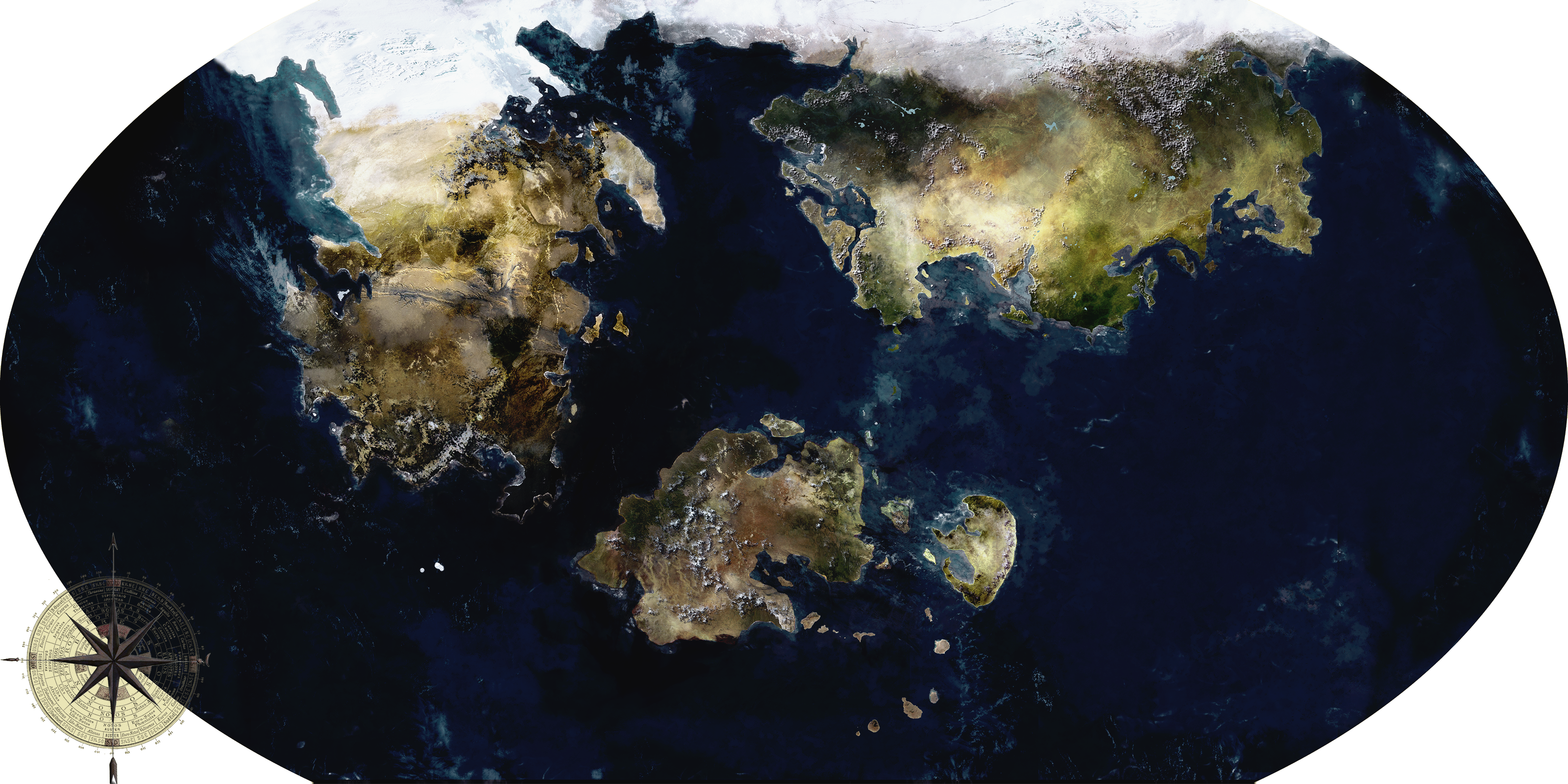 Atlas du monde de Gond